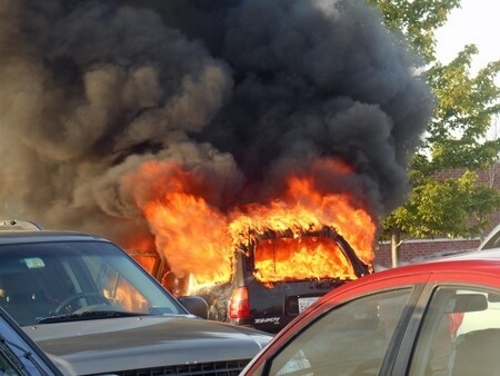 Fahrzeugbrand Fahrzeugbrand