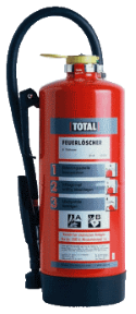Pulver Feuerlöscher