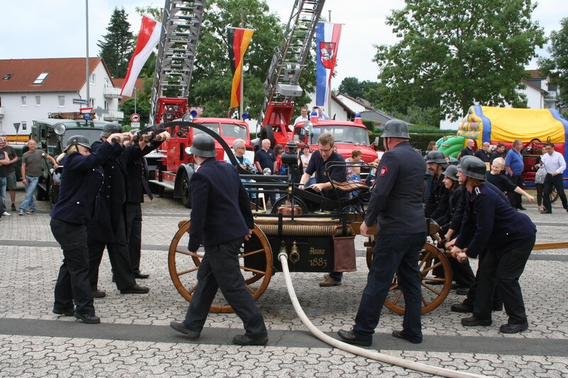 Historische Löschübung