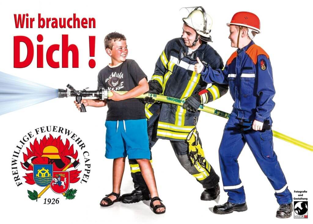 Werbebanner Feuerwehr Marburg-Cappel