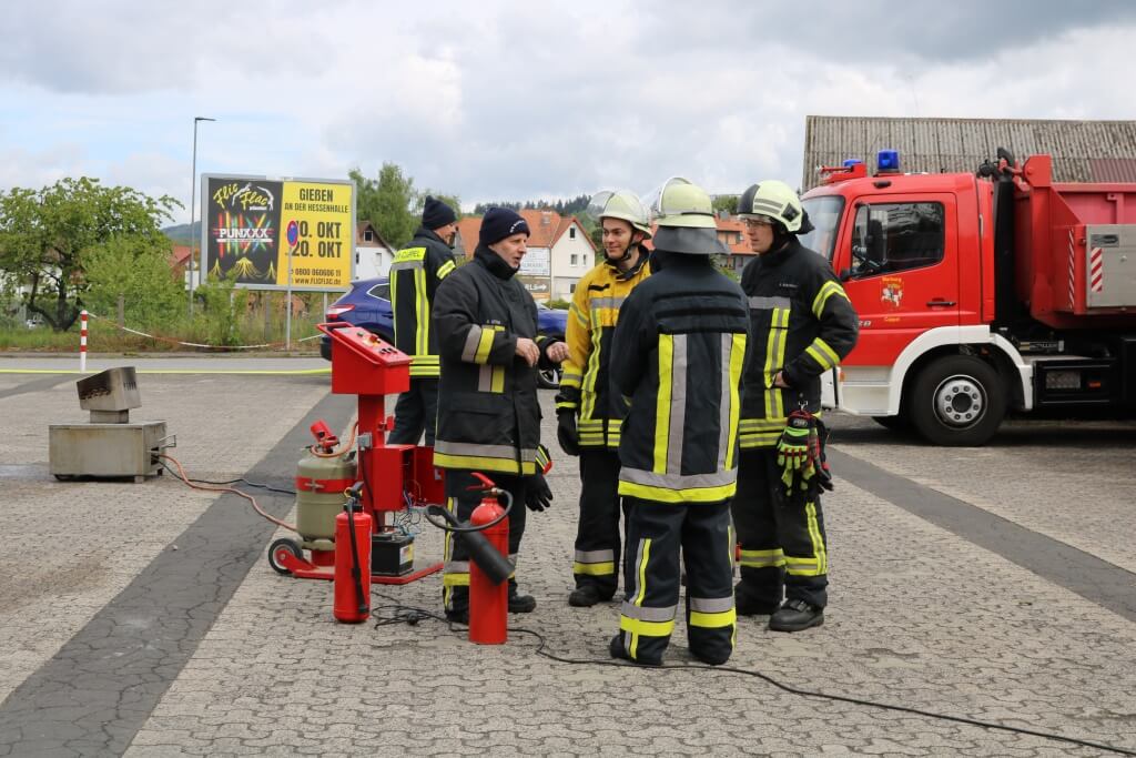 Erklärung der unterschiedlichen Feuerlöscher
