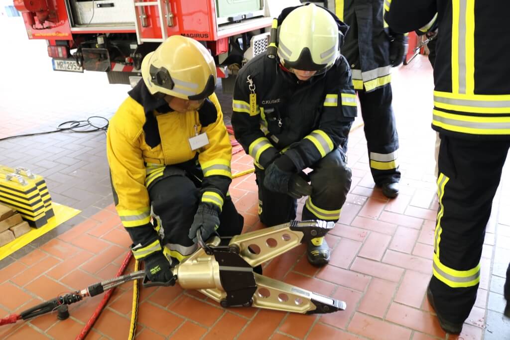 Erklärung hydraulische Rettungsschere