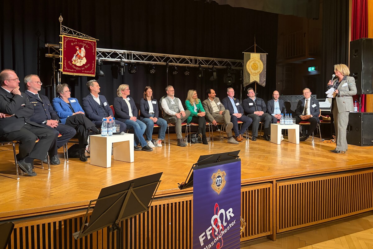 Podiumsdiskussion Thema Ehrenamt