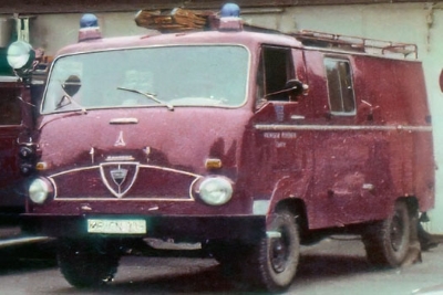 Löschgruppenfahrzeug LF 8 im Jahr 1963