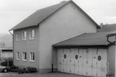 Feuerwehrgerätehaus im Jahr 1958
