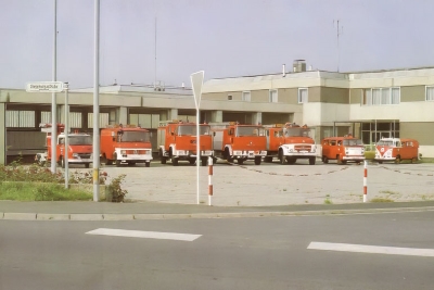 Feuerwehrgerätehaus im Jahr 1972