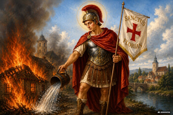 Heiliger Sankt Florian