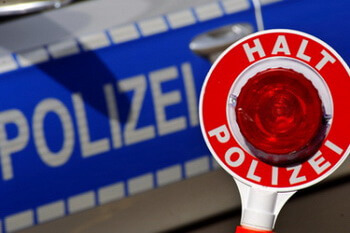 Polizei Winkerkelle